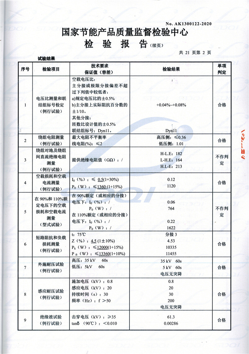 高低压试验报告-S11-1250久治久治久治油浸式变压器-2.jpg